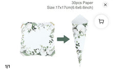 Load image into Gallery viewer, Wedding Confetti Cone Stand