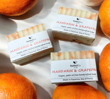 Load image into Gallery viewer, Mandarin & Grapefruit Body Bar