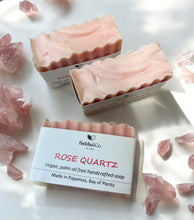 Load image into Gallery viewer, Rose Quartz Body bar/Soap