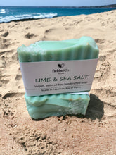 Load image into Gallery viewer, Lime & Sea Salt Body Bar