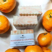 Load image into Gallery viewer, Mandarin & Grapefruit Body Bar