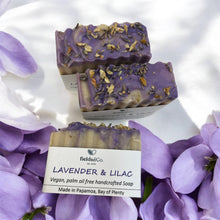 Load image into Gallery viewer, Lavender & Lilac Body Bar
