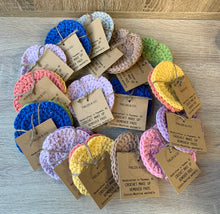 Load image into Gallery viewer, Face scrubbies ~ crochet