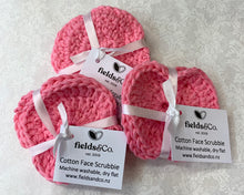 Load image into Gallery viewer, Face scrubbies ~ crochet