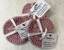 Load image into Gallery viewer, Face scrubbies ~ crochet