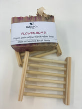 Load image into Gallery viewer, Bamboo Soap Dish/rack
