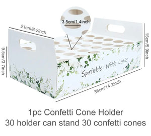 Wedding Confetti Cone Stand