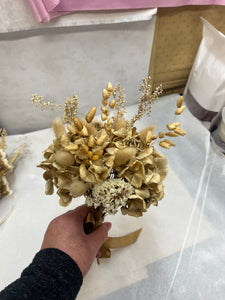 Dried flower mini posies