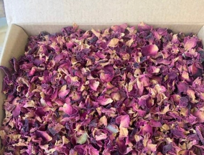 Wedding Confetti ~ Dried Rose Petals