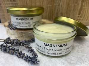 Magnesium Cream ~ organic & natural ingredients