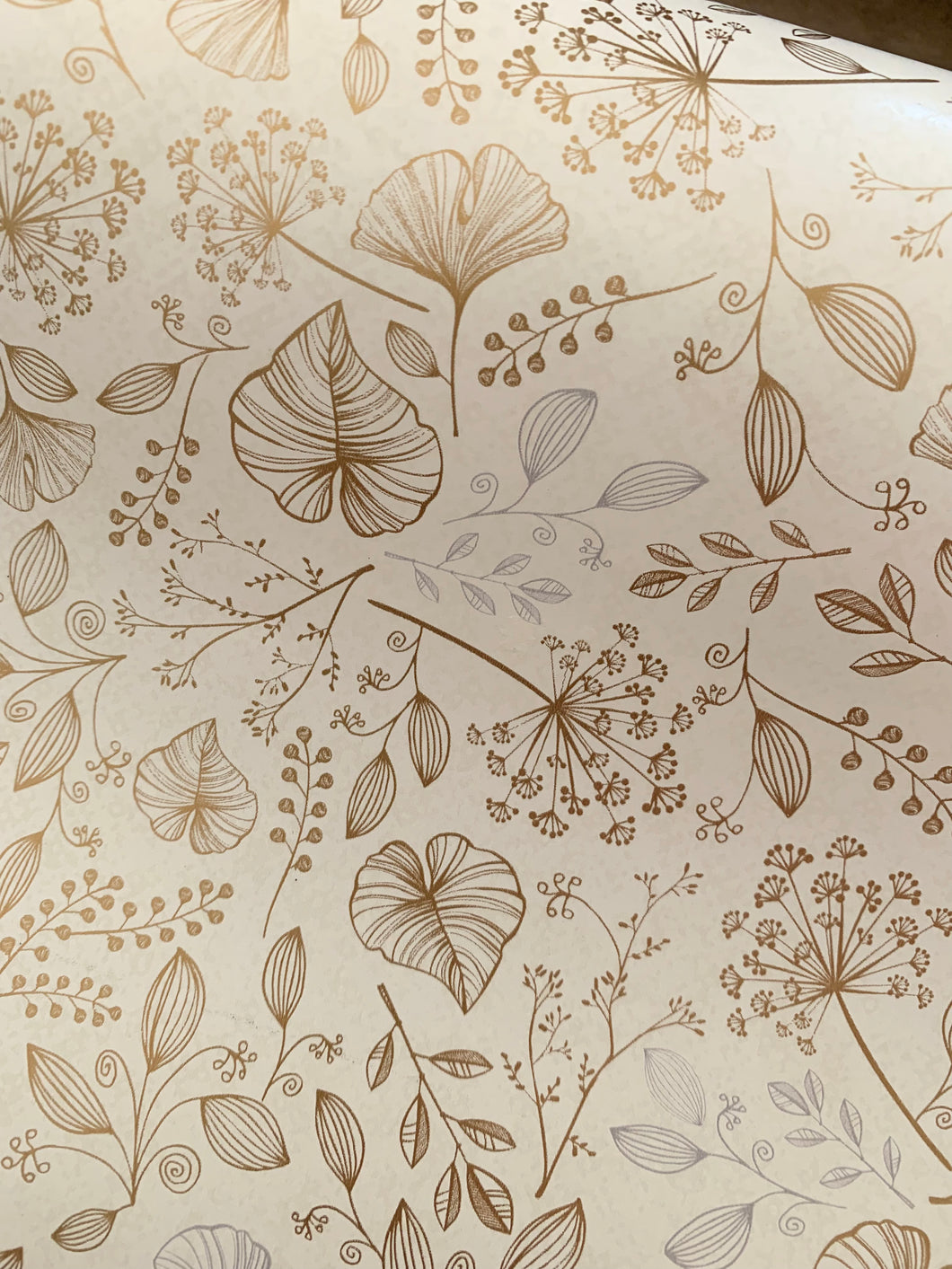 Gift wrapping paper - Botanical