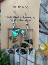 Load image into Gallery viewer, Paua Resin Earrings
