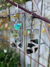 Load image into Gallery viewer, Paua Resin Earrings
