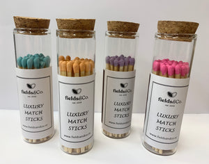 Luxury Candle Coloured Match Sticks