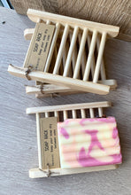 Load image into Gallery viewer, Bamboo Soap Dish/rack
