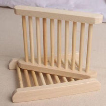 Load image into Gallery viewer, Bamboo Soap Dish/rack
